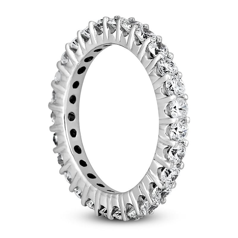 Shared Prong Eternity Band