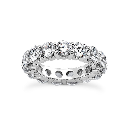 Shared Prong Eternity Band