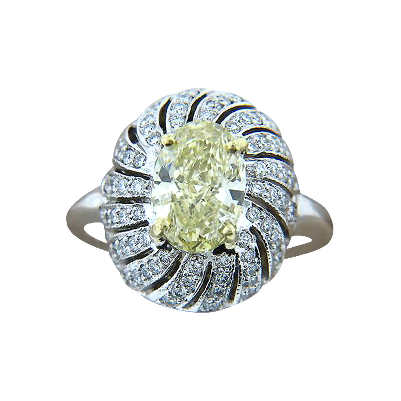 Fancy Yellow Diamond Ring