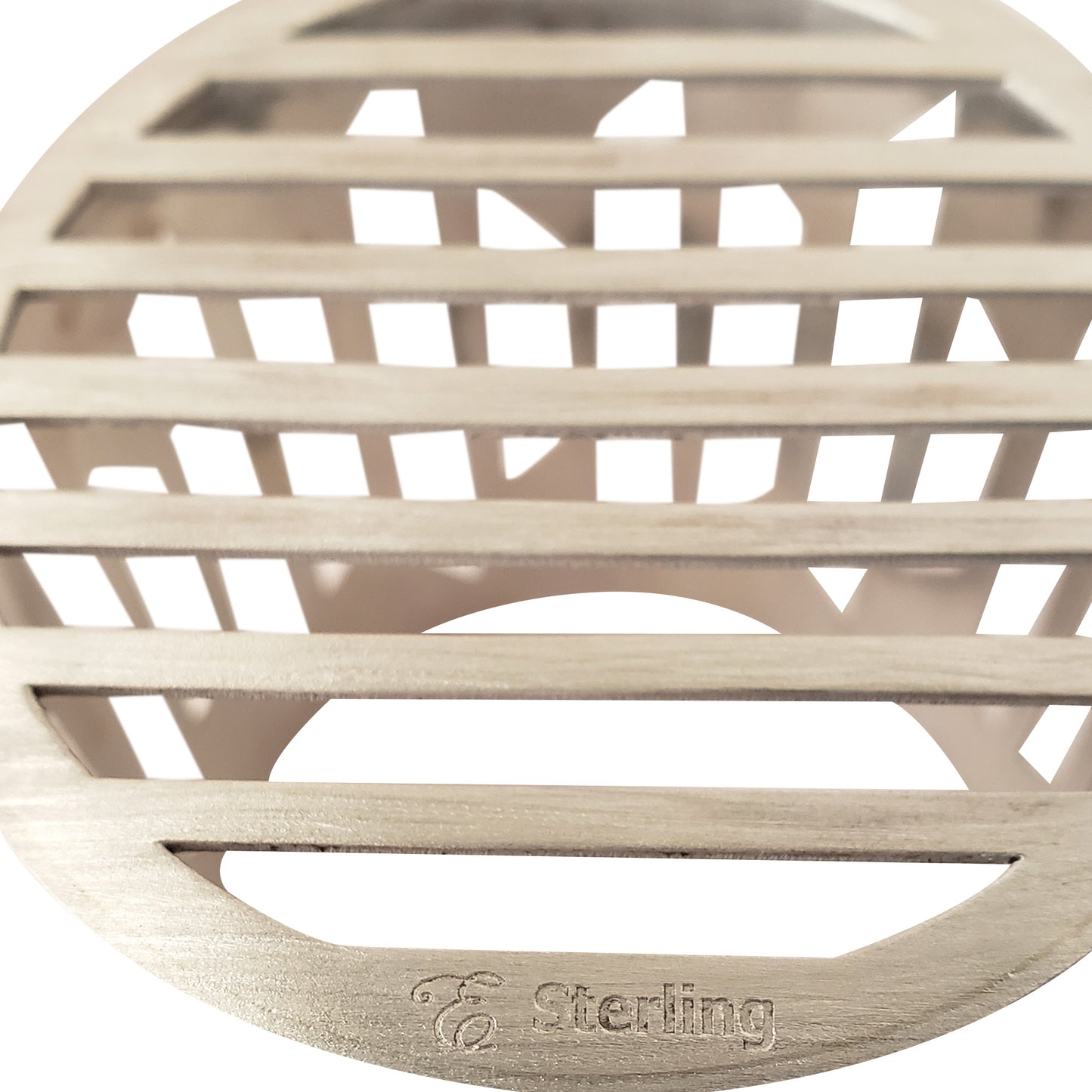 Sterling Silver Geometric Kiddush Cup